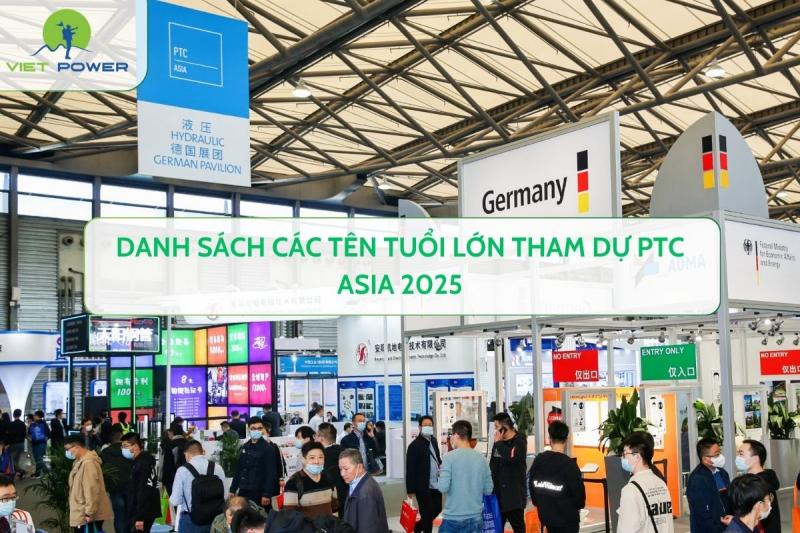 Danh sách các tên tuổi lớn tham dự PTC Asia 2025