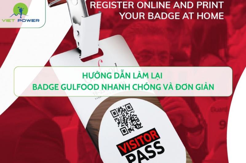 Hướng Dẫn Làm Lại Badge Gulfood Nhanh Chóng Và Đơn Giản