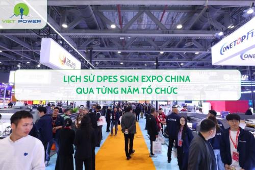 Lịch sử DPES Sign Expo China qua từng năm tổ chức