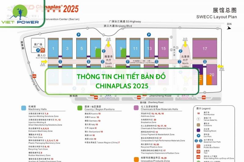 Thông Tin Chi Tiết Bản Đồ CHINAPLAS 2025