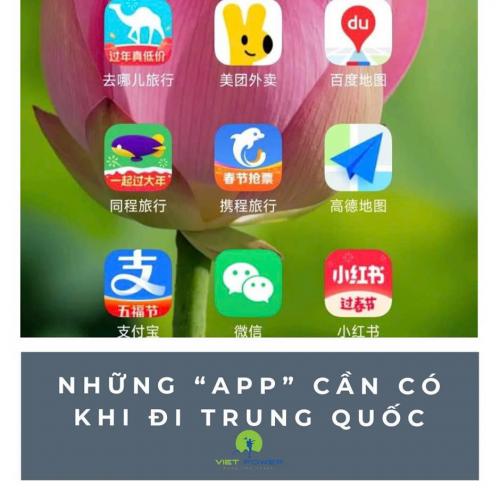 Kinh nghiệm đi Trung Quốc: Những “App” điện thoại cần có